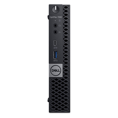 Dell OptiPlex 7060 MFF | Intel Core i5 8th Gen, 16GB RAM, 256GB SSD | Windows 11 Pro (Refurbished)