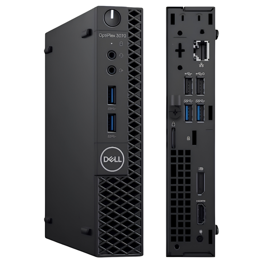 Dell OptiPlex 3060 Tiny | Intel Core i5 8th Gen | 8GB RAM | 256GB SSD | Windows 11 Pro (Refurbished)