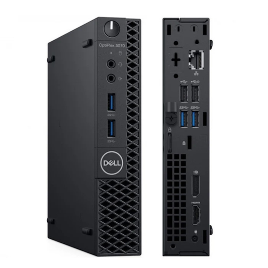 Dell OptiPlex 3070 Micro PC | Intel Core i5 9th Gen | 16GB RAM | 256GB SSD | Windows 11 Pro (Refurbished)