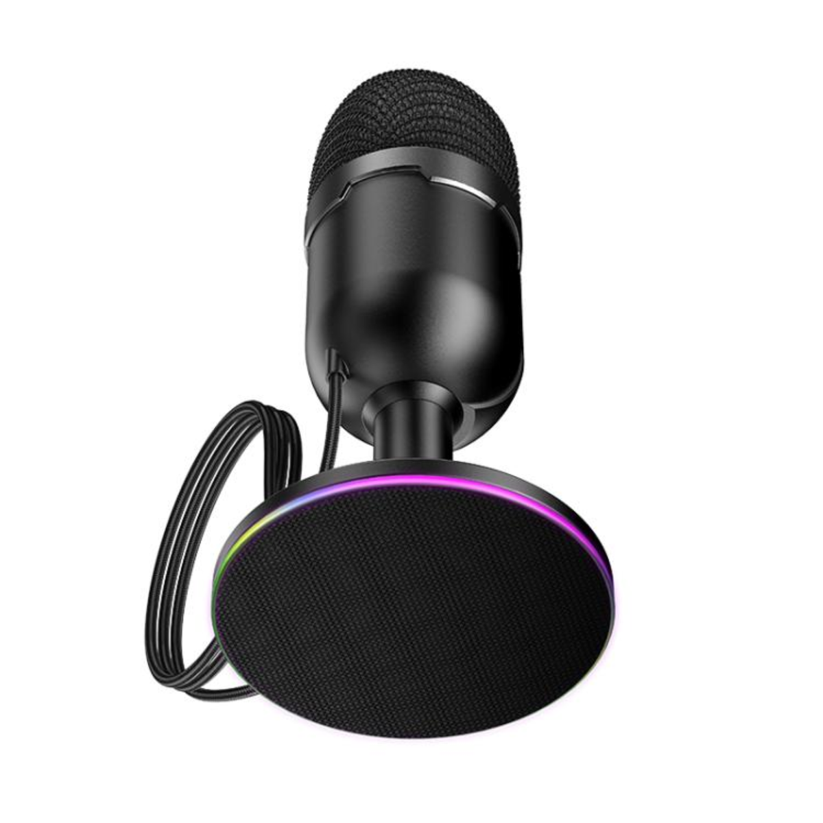 Hoco L25 RGB USB Desktop Microphone – USB-A | Omnidirectional