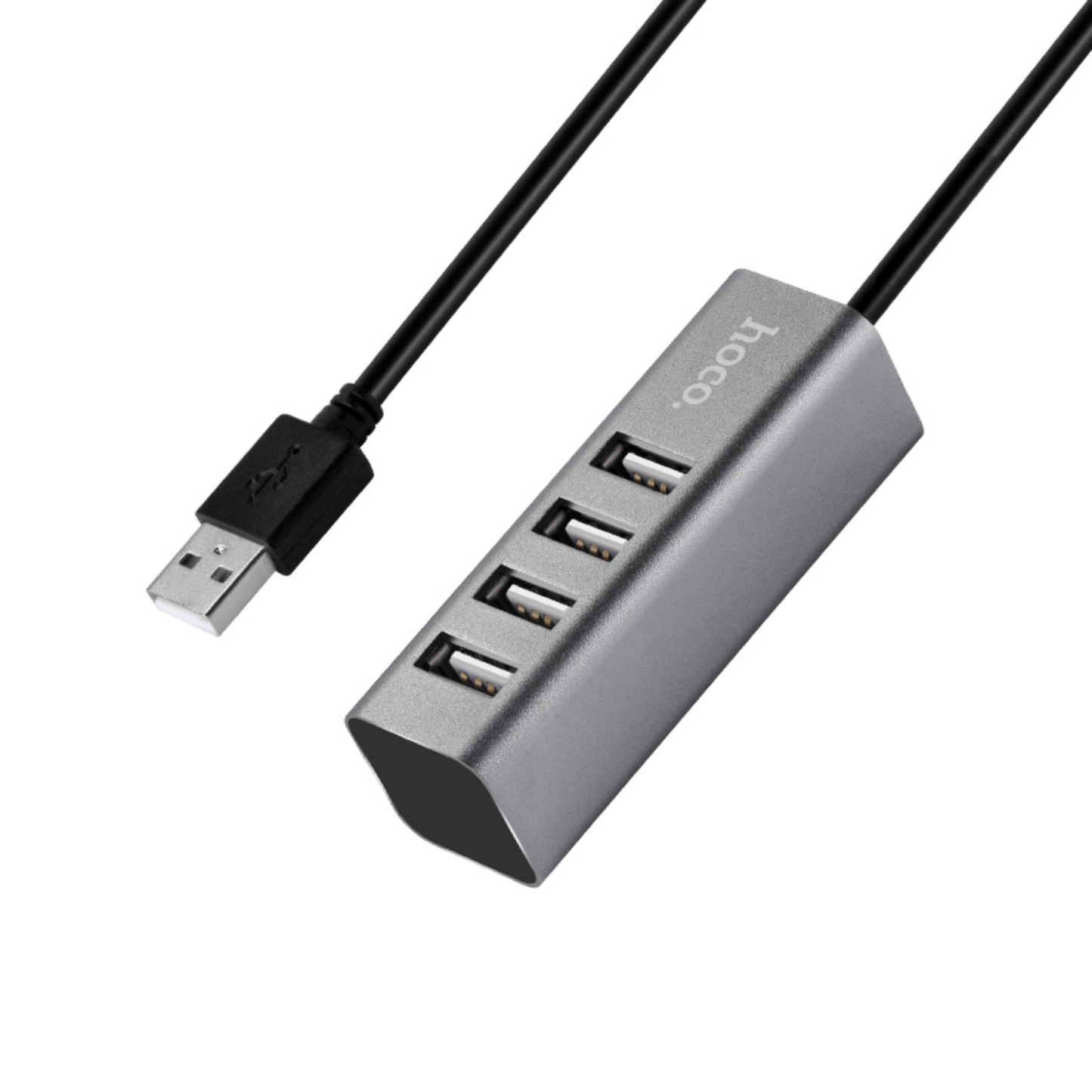 Hoco HB1 USB Hub – 4-Port USB 2.0 | Data Sync & Charging