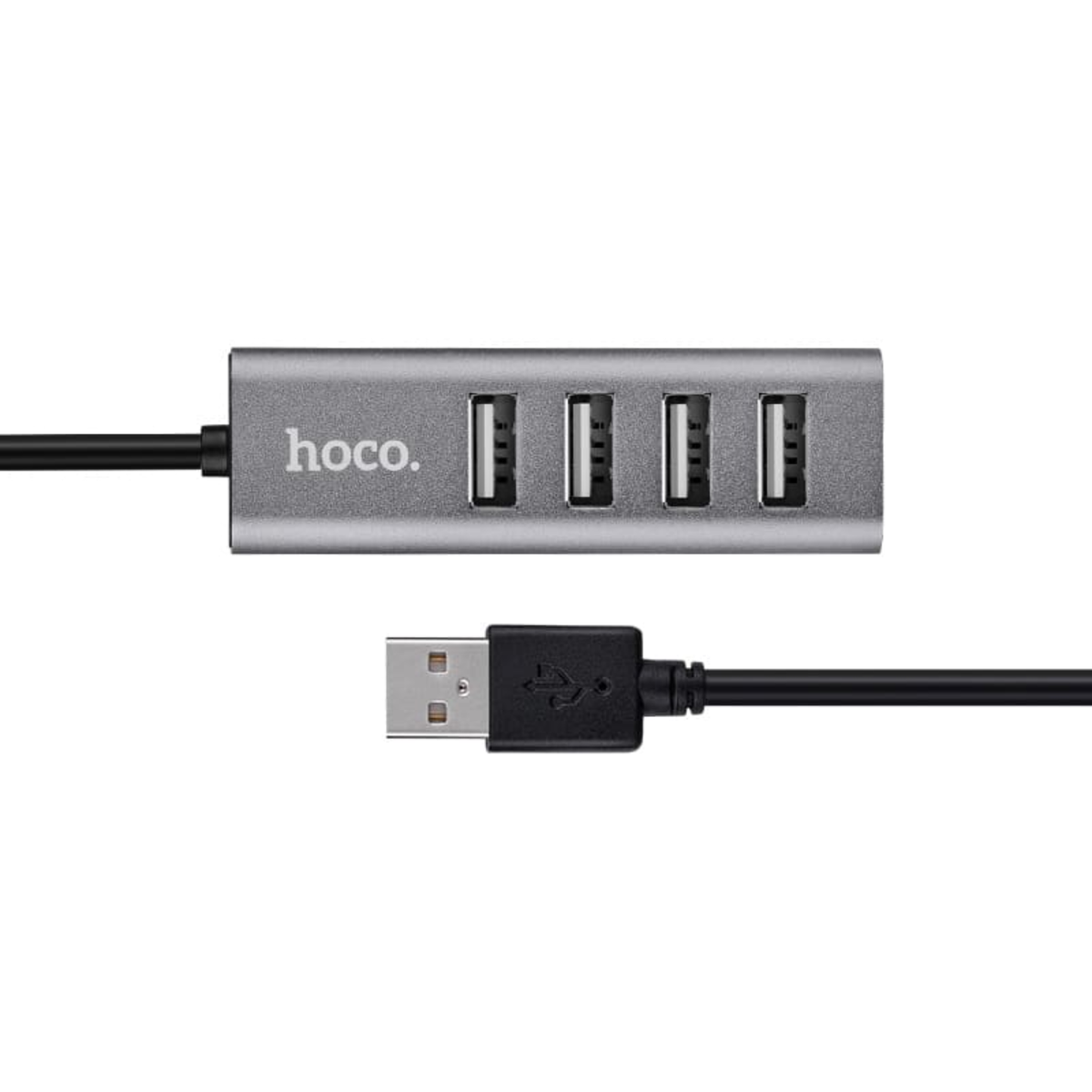 Hoco HB1 USB Hub – 4-Port USB 2.0 | Data Sync & Charging