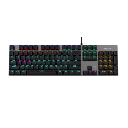 Philips SPK8404/00 Mechanical Gaming Keyboard – RGB | N-Key Rollover