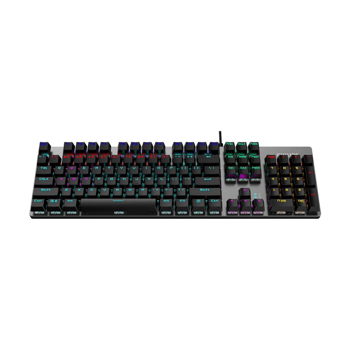 Philips SPK8404/00 Mechanical Gaming Keyboard – RGB | N-Key Rollover