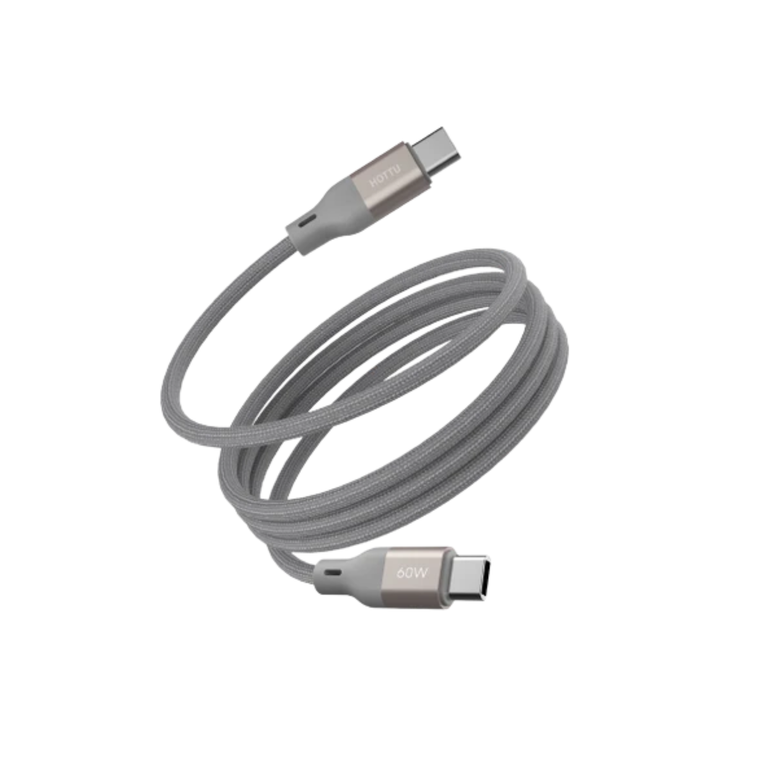 Hottu CTC20 Type-C to Type-C Cable 1M – 60W PD Fast Charging