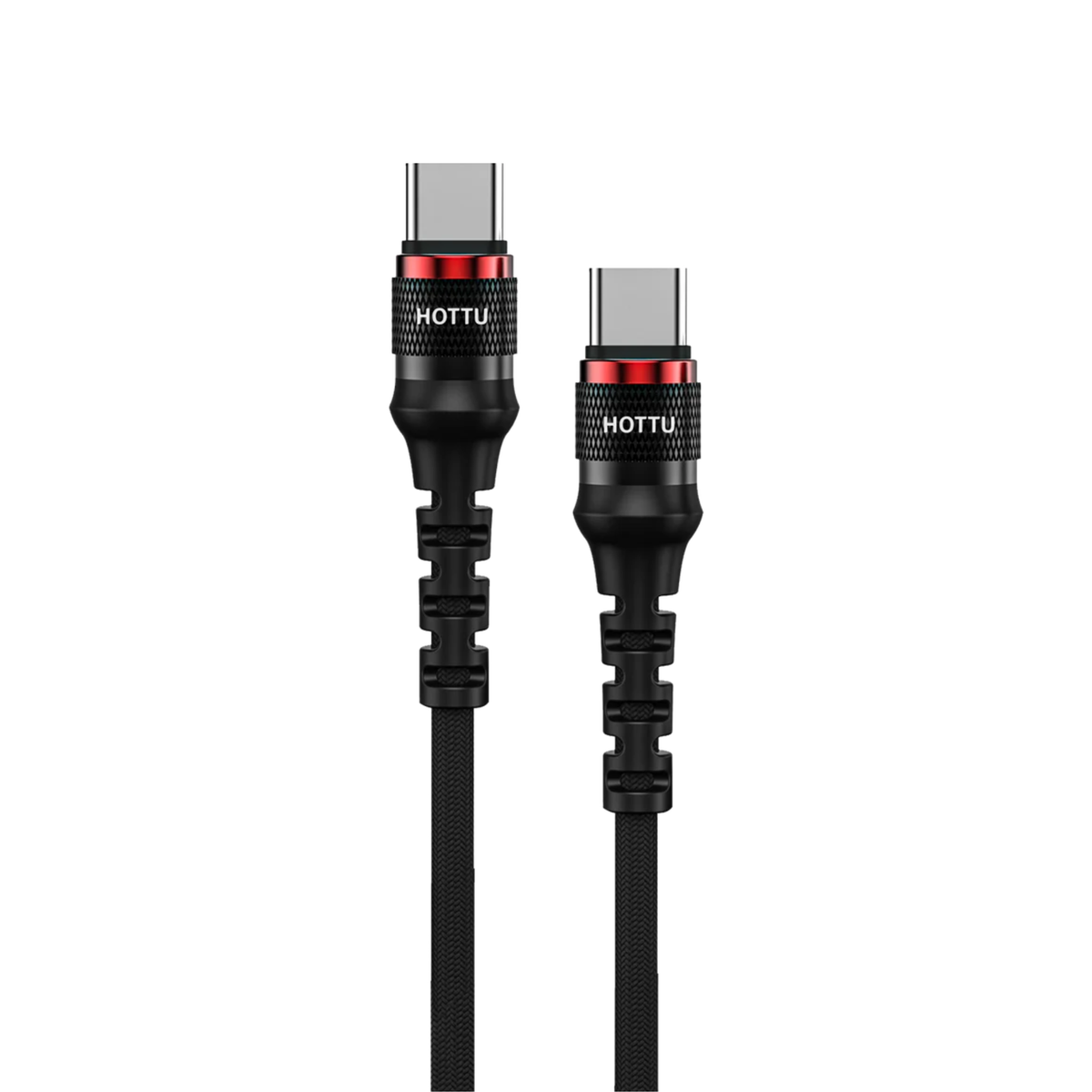 Hottu CTC05 Type-C to Type-C Cable 1M – 60W PD Fast Charging | Braided