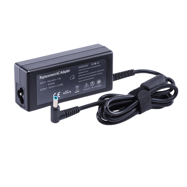 HP 65W Blue Pin Replacement Laptop Charger – 19.5V 3.33A
