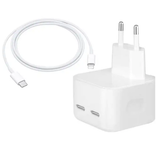 ⚡ 50W Fast Charging Adapter + Type-C to Lightning Cable – Complete Power Combo