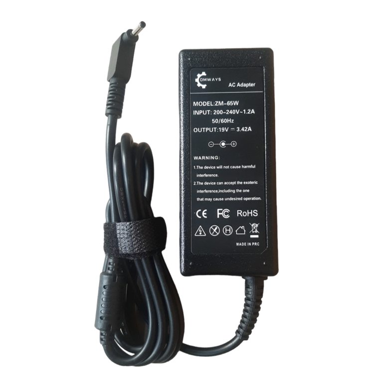 Acer 65W Replacement Laptop Charger – 19V 3.42A (3.0×1.1mm Pin)