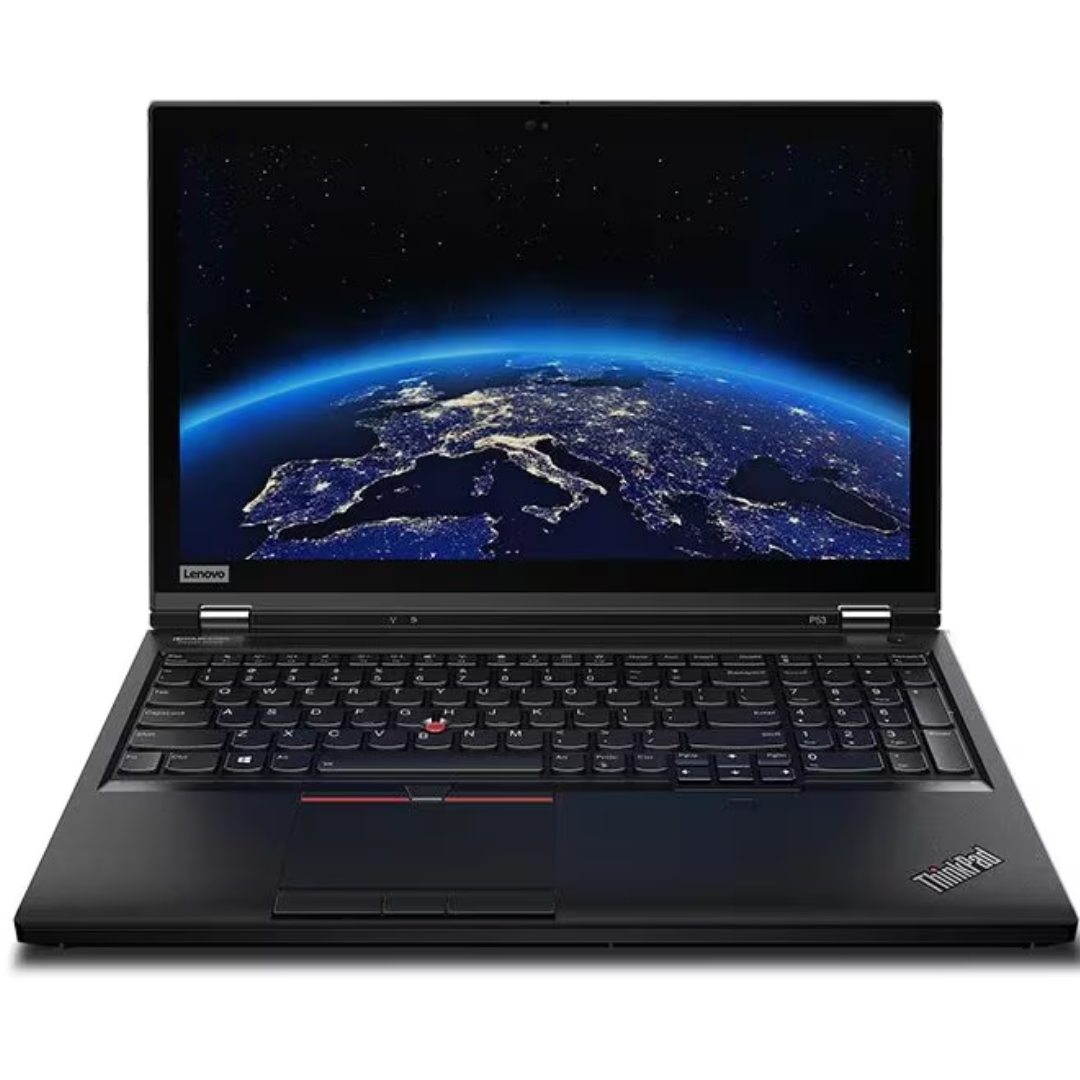 Lenovo ThinkPad P53 Mobile Workstation | Intel Core i7 (9th Gen), 24GB RAM, 512GB SSD, NVIDIA Quadro P1000 | Refurbished – Like New