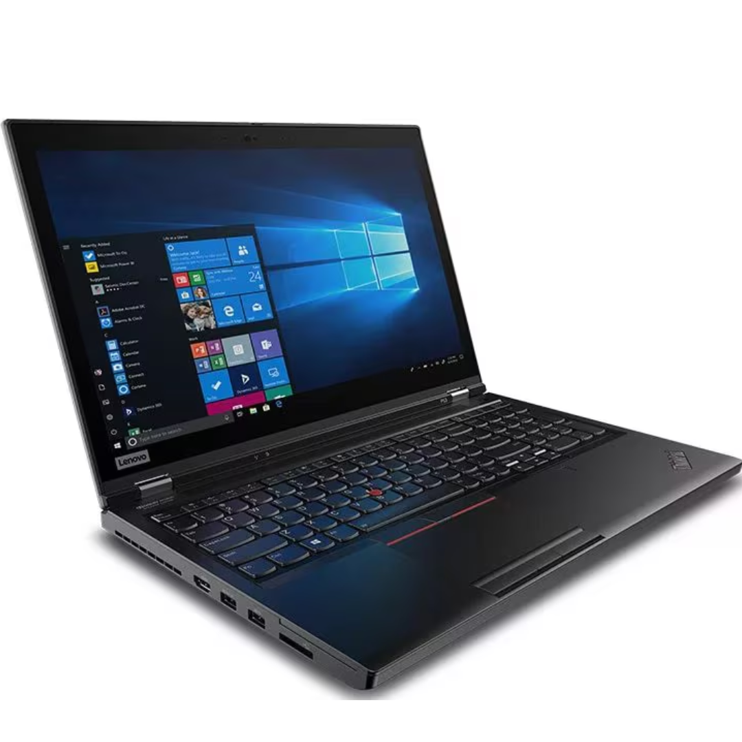 Lenovo ThinkPad P53 Mobile Workstation | Intel Core i7 (9th Gen), 24GB RAM, 512GB SSD, NVIDIA Quadro P1000 | Refurbished – Like New
