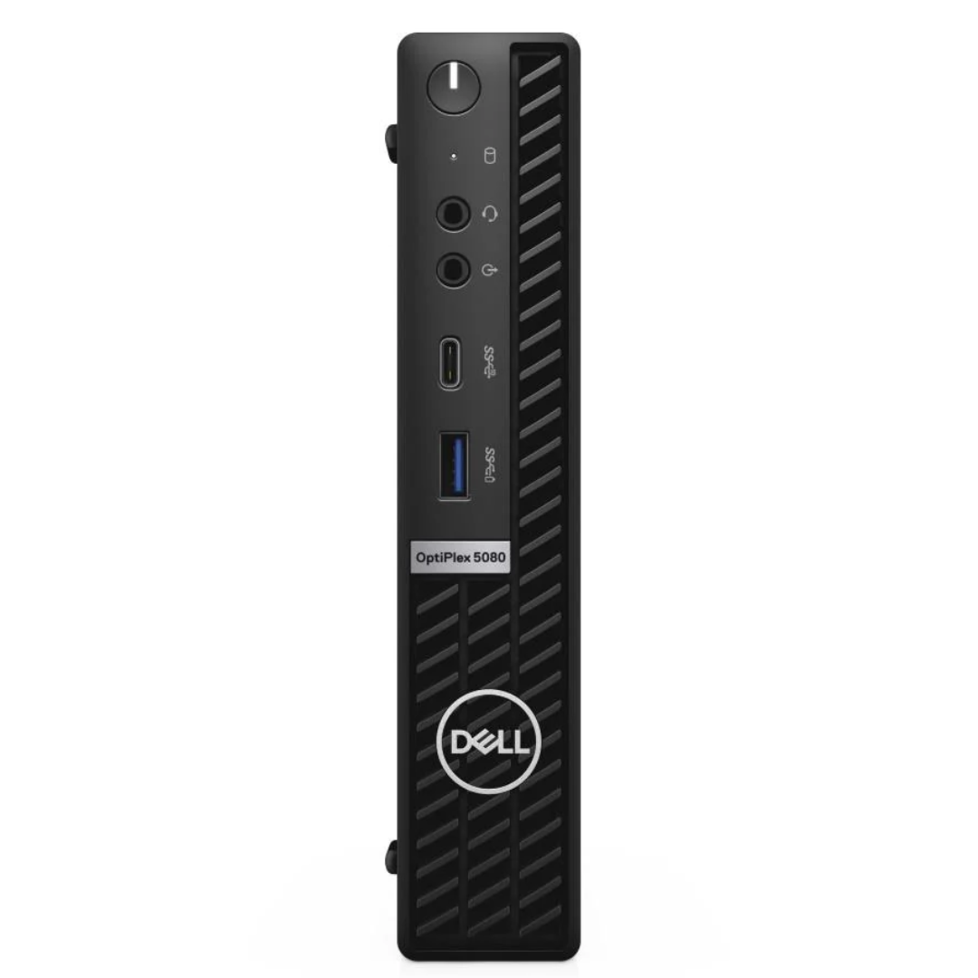 Dell OptiPlex 5080 Tiny | Intel Core i5 (10th Gen), 16GB RAM, 500GB SSD | Refurbished – Like New | Windows 11 Pro | Built-in Wi-Fi