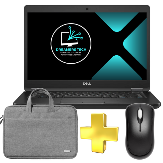 Dell Latitude 5490 | Intel Core i5 (8th Gen)  Refurbished + Free Laptop Bag & Mouse